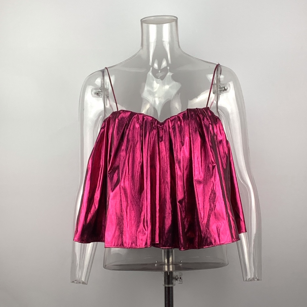 Fuchsia Pink Top
